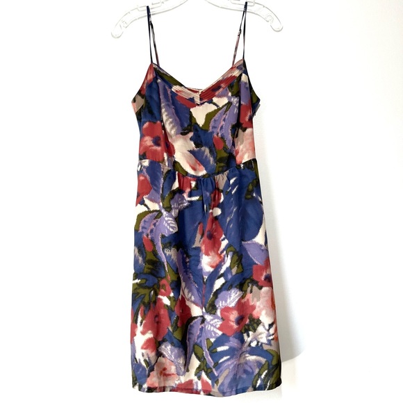Anthropologie Dresses & Skirts - Anthro Moulinette Soeurs Spaghetti Strap Watercolor Dress